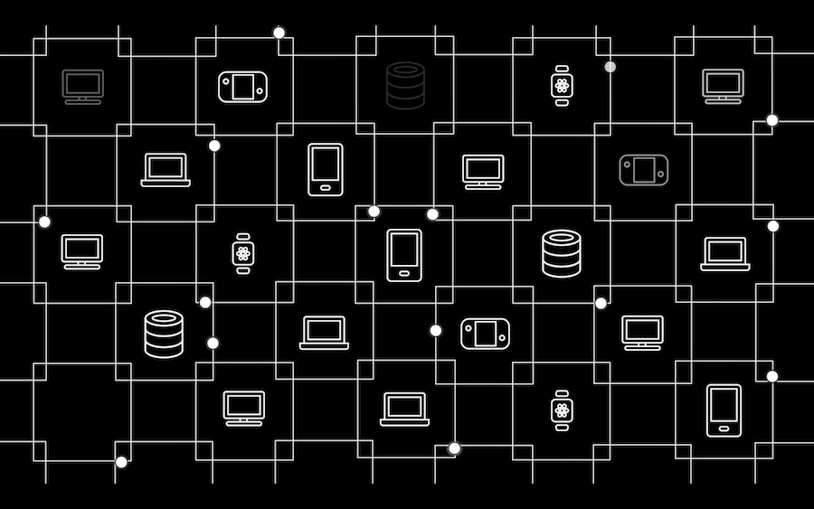 Illustration of fog computing